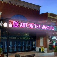 Patchogue Arts Council Takes Over The Patchogue Theatre Marquee For ART ON THE MARQUE Photo