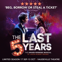 THE LAST FIVE YEARS Will Transfer to The West End in September Photo