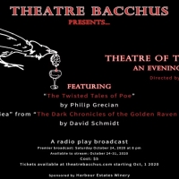 Theatre Bacchus Presents AN EVENING WITH POE Photo