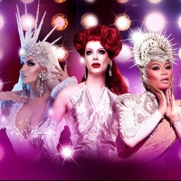 American and UK Drag Royalty Trinty The Tuck, Divina De Campo, Jujubee star in the Wo Photo