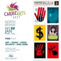 North Miami Spotlights Reggae Posters and World Music at First Annual Caribe Arts Fes Photo