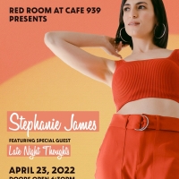 Stephanie James Performs Live at Red Room at Cafe 939 This Weekend With Special Guest Photo