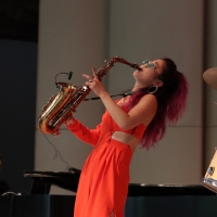 Photo Flash: Jazz Musician Grace Kelly Visits Usdan Summer Camp For The Arts Photo