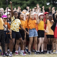 Hundreds of Children Protest Climate Emergency in Dance and Music Performance Photo