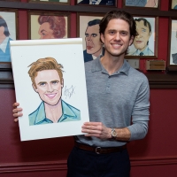 Photos: Tony Award-Winner Aaron Tveit Receives Sardi's Caricature Photo