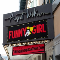 Up on the Marquee: FUNNY GIRL Photo