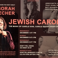 Deborah Zecher Brings JEWISH CAROLING to Don't Tell Mama Next Month Photo