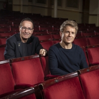 Photos: Peter James Meets George Rainsford, His New Roy Grace, on Stage at Theatre Royal Brighton