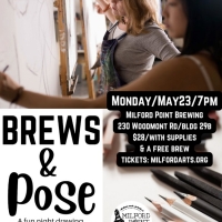 Milford Point Brewing and Milford Arts Council to Host Brews & Pose Event Photo