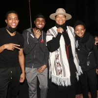 Photos: Queen Latifah Poses with the Cast of MJ on Broadway Photo