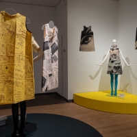Museum Of Arts and Design Exhibition Explores the World Of 1960s Paper Fashion Photo