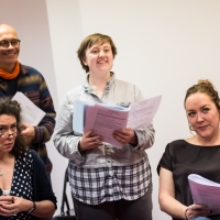 Photo Flash: Inside Rehearsal For MARTHA, JOSIE, AND CHINESE ELVIS at Park Theatre Photo