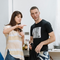 Photo Flash: Inside Rehearsal For BOTTICELLI IN THE FIRE at Hampstead Theatre Photo