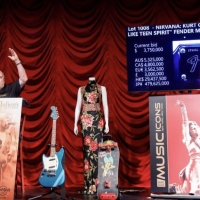 Kurt Cobain's 'Smells Like Teen Spirit' Guitar Sells for $5,000,000