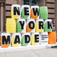 Photo Flash: The Public Theater and Hudson Whiskey Team Up for Barrel Art Installatio Video