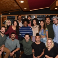 BWW Exclusive: Arielle Jacobs and the Cast of ALADDIN Get December Feels on Carols Fo Photo