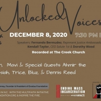 Unlocked Voices Announces Fourth Livestream Fundrasing Event Video