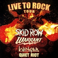 Rock Out With The LIVE TO ROCK Tour Featuring Skid Row, Warrant, Winger And Quiet Rio Photo