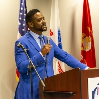 Photos: Blair Underwood & SIX TRIPLE EIGHT Team Celebrate The 6888th Central Postal Battalion Congressional Gold Medals