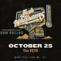 Zach Williams Comes to the VETS in Providence in October Photo