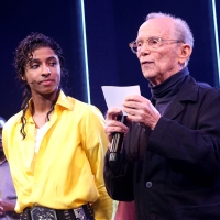 Photos: Joel Grey Presents Myles Frost His Theatre World Award Onstage at MJ THE MUSI Photo