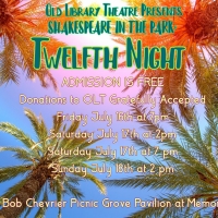 TWELFTH NIGHT Will Be Performed For Free by Old Library Theatre This Month Photo