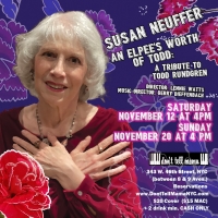 Susan Neuffer Returns to Don't Tell Mama With AN ELPEE'S WORTH OF TODD