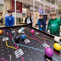 Edinburgh Science Festival Launches DATASPHERE Exhibition At The National Museum Of Scotla Photo