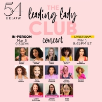 Kara Lindsay, Lexi Lawson, Adrianna Hicks, and More Will Star in THE LEADING LADY CLU Photo