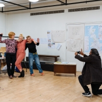 Photos: Inside Rehearsal For THE MEMORY OF WATER at the Hampstead Theatre Photo