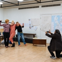 Photos: Inside Rehearsal For THE MEMORY OF WATER at the Hampstead Theatre