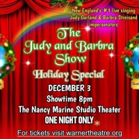 THE JUDY AND BARBRA SHOW HOLIDAY SPECIAL Comes to the Warner