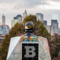 Sculpture Honoring Hip-Hop Legend Notorious B.I.G. Opens In Dumbo At Entrance To Broo Photo