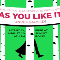 See UNREHEARSED! AS YOU LIKE IT In Central Park This Month Video