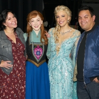 Photo Flash: Kristen Anderson-Lopez & Robert Lopez Visited FROZEN North American…