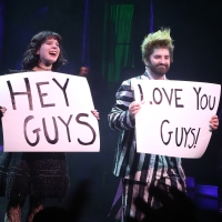 Photos: The Cast of BEETLEJUICE Take Their Closing Night Curtain Call