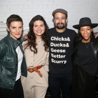 Photos: Lin-Manuel Miranda Visits SUFFS at the Public Theater