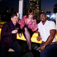 Photo Flash: Christopher Sieber , Jennifer Simard and Terence Archie Share Cocktails and Chat