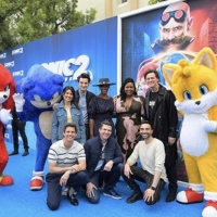 Photos: The Cast of SONIC THE HEDGEHOG 2 Takes the Blue Carpet Photo