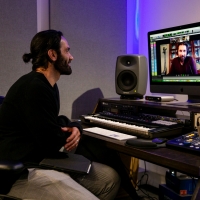 Photo Flash: Ramin Karimloo In Studio To Record Johanna Telander's KALEVALA THE MUSIC Video