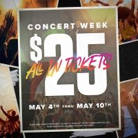 Concert Week Is Here - Get $25 Tickets To See Some Of Your Favourite Artists Photo