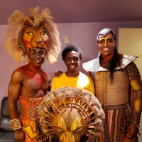 Photo: STRANGER THINGS Star and Former 'Young Simba' Caleb McLaughlin Visits THE LION Photo