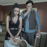 Photo Flash: Get a First Look at Rosita and Eugene with Baby Coco From THE WALKING DE Video