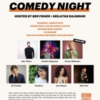 Comedians From THE LATE SHOW, THE MARVELOUS MRS. MAISEL & More to Join Comedy Night…