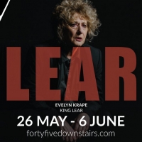 Evelyn Krape Plays Title Role in Melbourne Shakespeare Company's KING LEAR Beginning 
