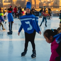 Skate The Skyline For CHANUKAH ON ICE At The Seaport Photo