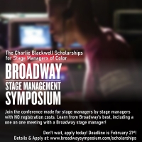 Charlie Blackwell Symposium Scholarship Announced for BIPOC Stage Managers Photo