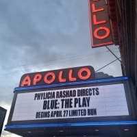 Up on the Marquee: BLUE at the Apollo Theater Photo