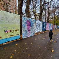 NYC Art Collective Brings Gift Of Hope With Socially Distanced Outdoor Exhibition Photo