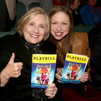 Photo: Hillary & Chelsea Clinton Visit SOME LIKE IT HOT on Broadway! Photo